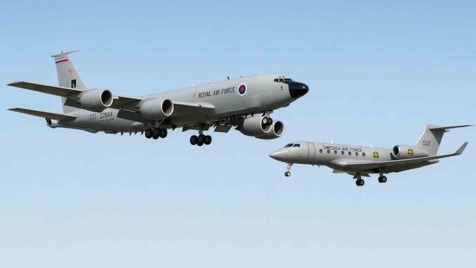 Gulfstream S102B Korpen i Britanski RC-135W Gulfstream S102B Korpen i Britanski RC-135W