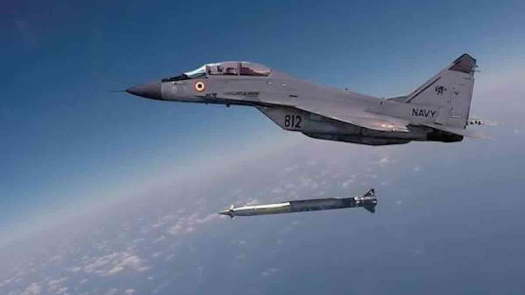Izraelska Rampage raketa na indijskom MiG-29K