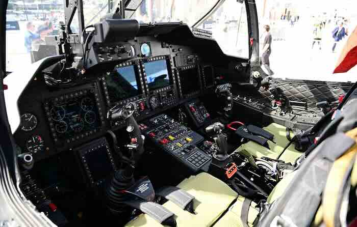 Ka 52E kokpit Ka-52E kokpit
