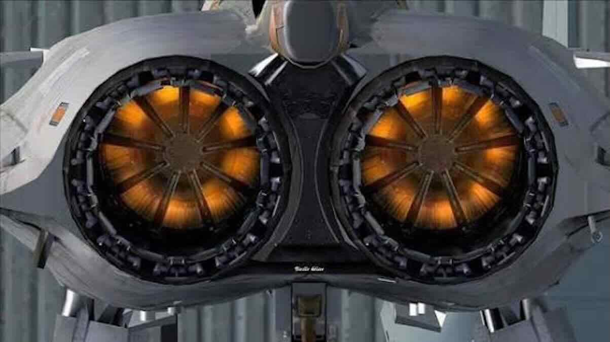 Lovac Rafale M88 motor