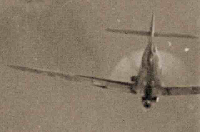 Nemački avion s ubrzivačem - fotomitraljez