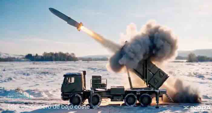 Raketa Squall lansirana sa mobilnog lansera Raketa Squall lansirana sa mobilnog lansera