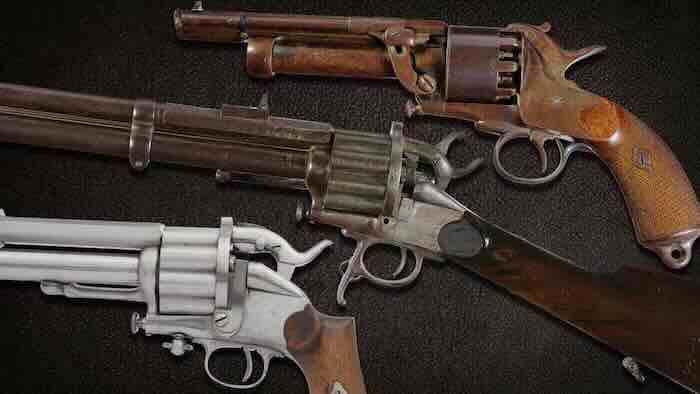 Revolver LeMat u raznim varijantama