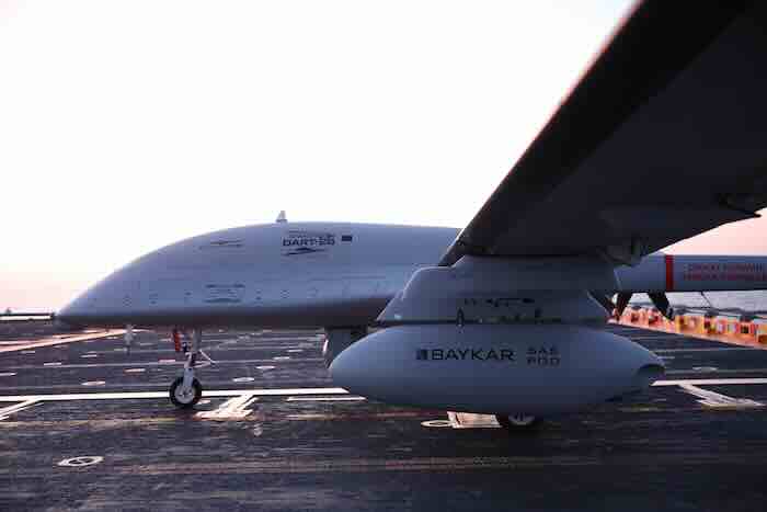 TB-3 naoružan sa Baykar SAS podovima