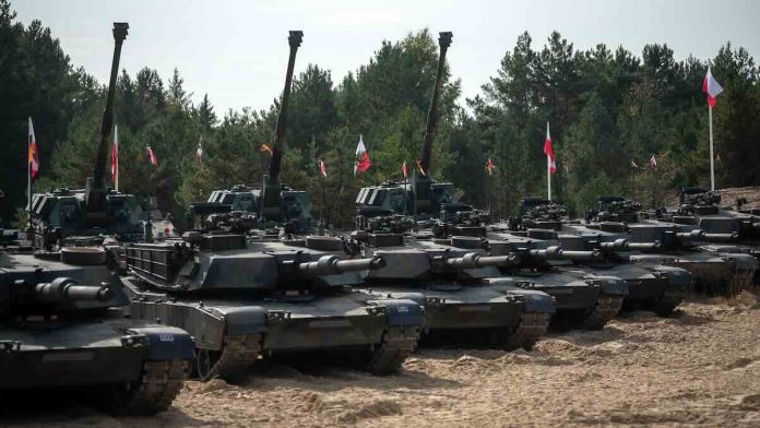 Abrams i Krab oružanih snaga Poljske
