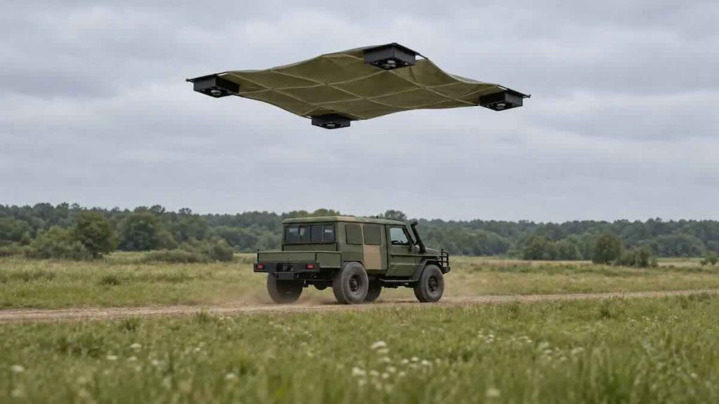 Air Cover (Leteće ćebe) kompanije Vigil Autonomy