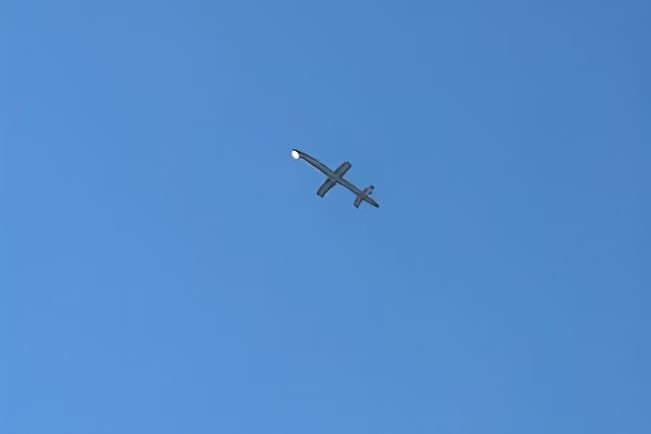 Geranj-5 raketa-dron u letu
