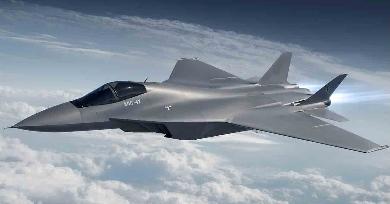 MiG 41 impresija umetnika MiG-41 impresija umetnika
