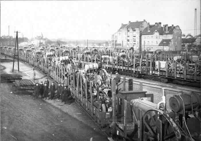 Reparacije iz Nemacke na putu k a novom vlasniku 1920 godine